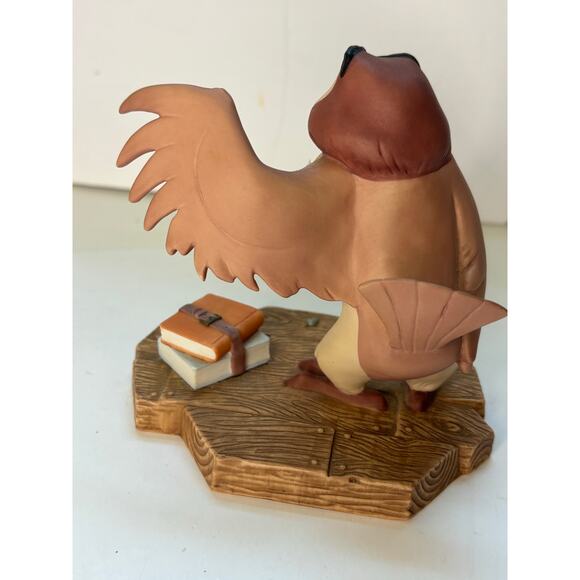 Disney Pooh and Friends Porcelain Figurine- Owl You've Done a Very Grand Thing - Picture 3 of 6